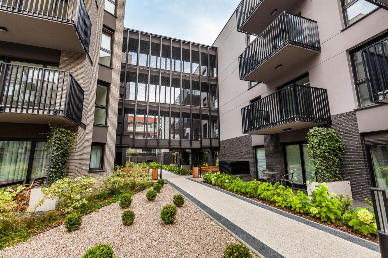 Uroczy Apartament W Sercu Starego Miasta Danzig Exterior foto